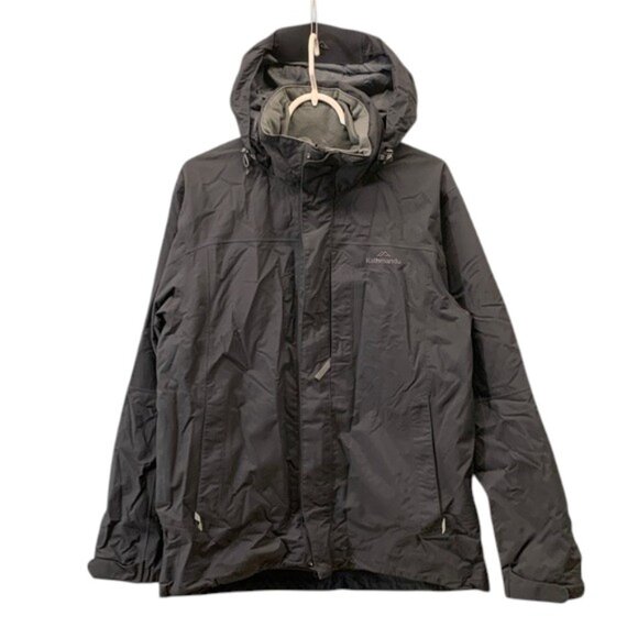Kathmandu NGX2 Waterproof 2 in 1 Windbreaker Jacket Mens M Black Hiking Outdoor - Picture 1 of 15